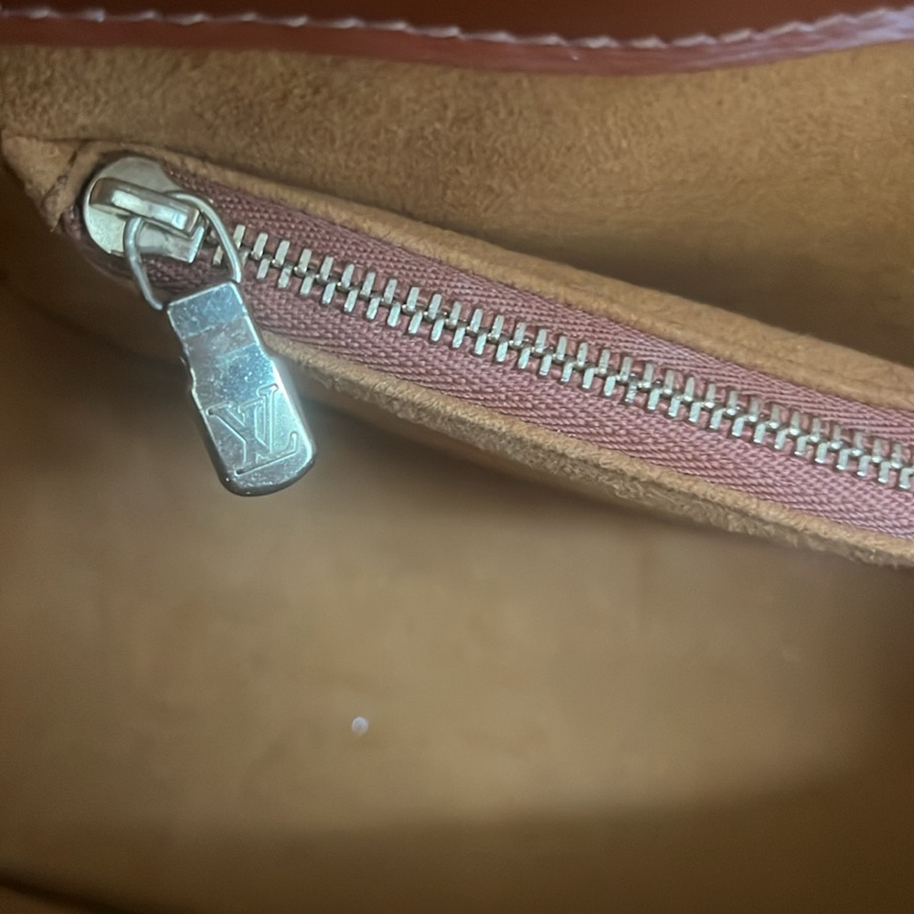 LV Epi Leather Brown Shoulder Bag - Picture 11 of 12